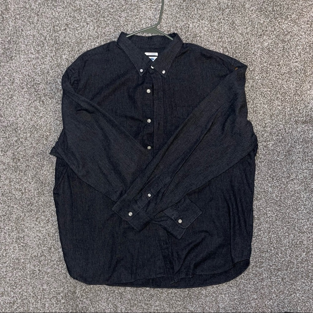 Old Navy Black Men’s Button Down XXXL Dress Shirt